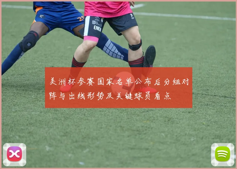 美洲杯参赛国家名单公布后分组对阵与出线形势及关键球员看点